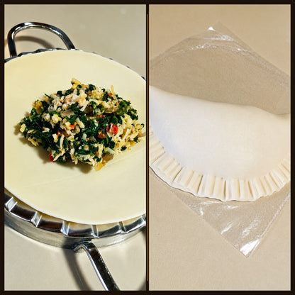 Empanada de espinaca y queso congelada - relleno artesanal y producto listo - Tas Loco, Muchacho! Punta del Este